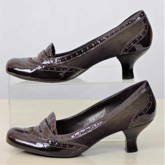 Franco Sarto 7-M Brogue Wingtip Cap Toe Loafers - Picture 4 of 8